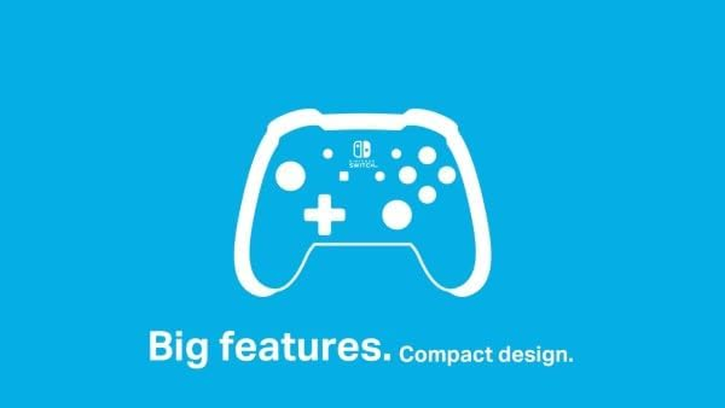 Powera Nano Enhanced Wireless Controller for Nintendo Switch, Mario Victory image number 4