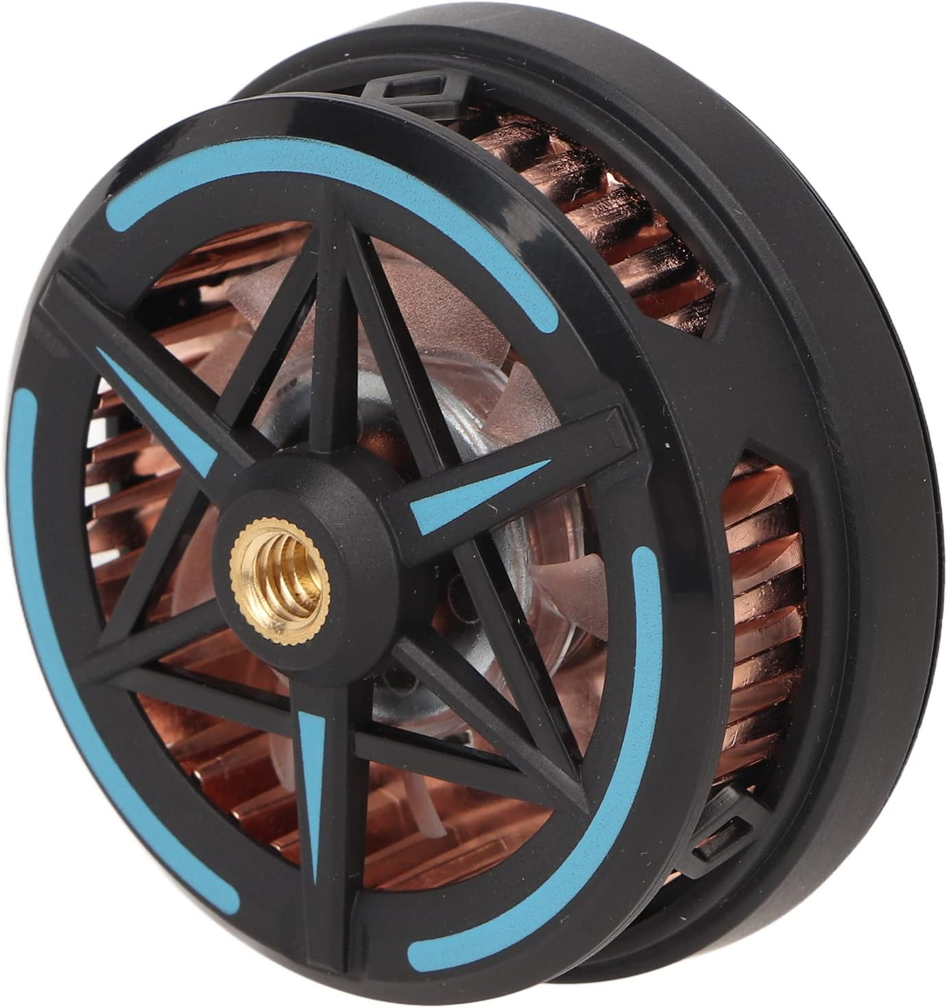 Phone Cooler, Cellphone Radiator Phone Cooling Fan Intelligent Temperature Control Lightweight Portable Universal Phone Radiator for Gaming Live Streaming