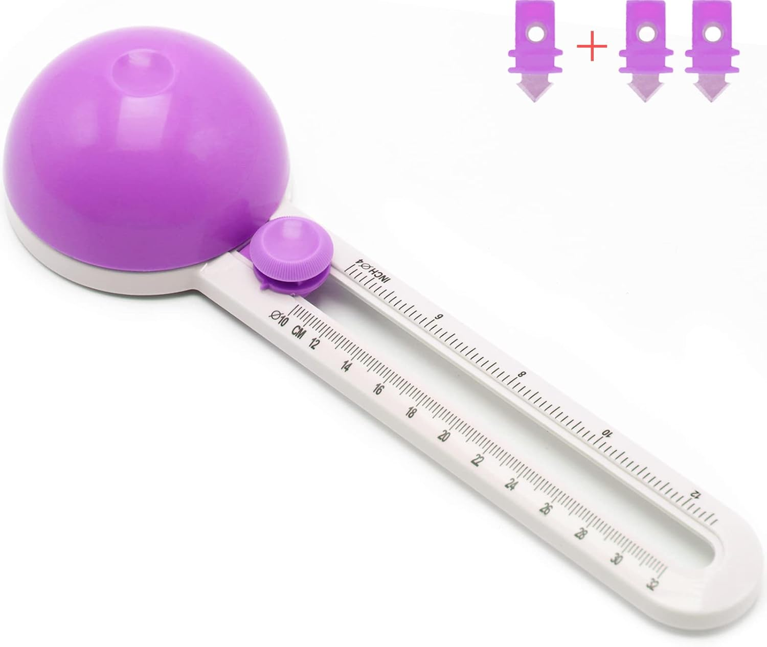 Circle Cutter, Circle Cutters for Paper Crafts, Paper Circlecutters, Circle Papercutters, Circular Cutters, Cardboard Circle Cutter, Adjustable Craft Cutting Tools, Cutting Diameter 4'' to 12.5''