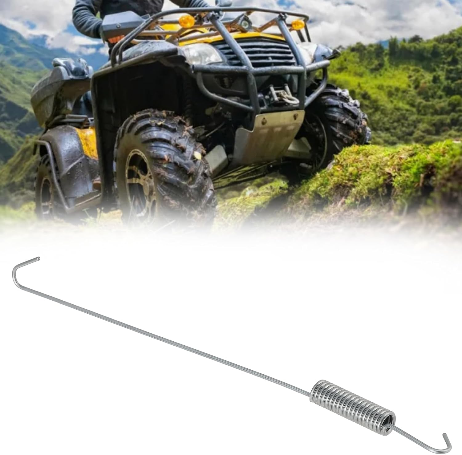 2Pcs Motorcycle Rear Brake Switch with Spring Suitable for ATV Brake Pedal Switches image number 2