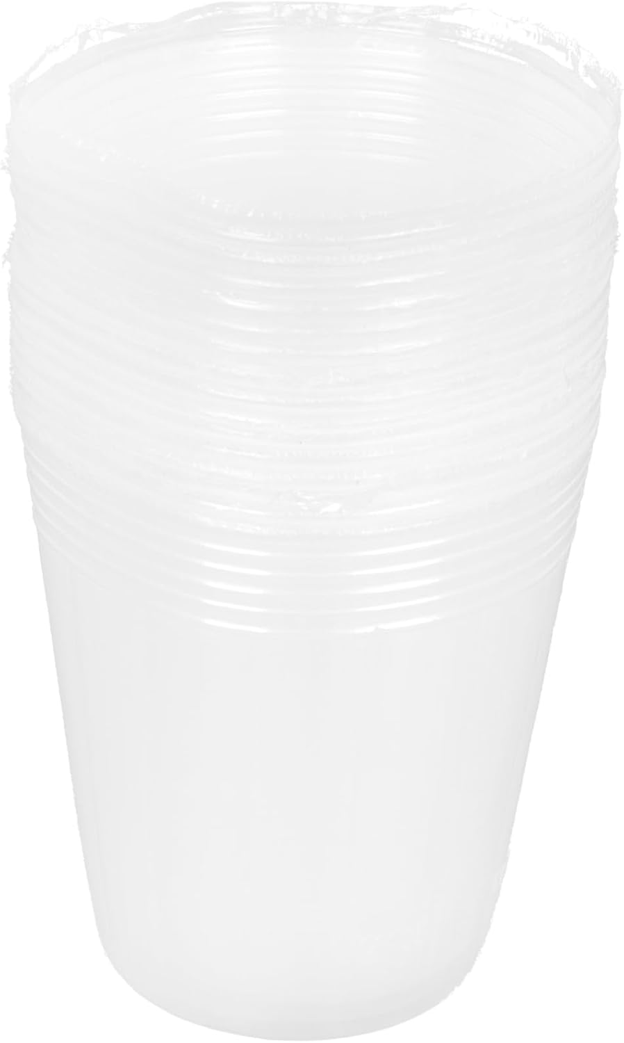 CAXUSD 30Pcs Plastic Plant Nutrient Cups for Phalaenopsis and Succulent Seedlings, 3.5-Inch Tall Gardening Nursery Pots, Outdoor and Indoor Garden Supply image number 6