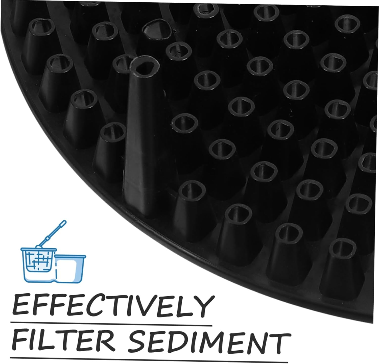 CONGARTENO Car Wash Bucket Filter Car Wash Isolation Net for Automotive Exterior Care Prevents Swirls and Scratches Sturdy Sand Settling Pad image number 4