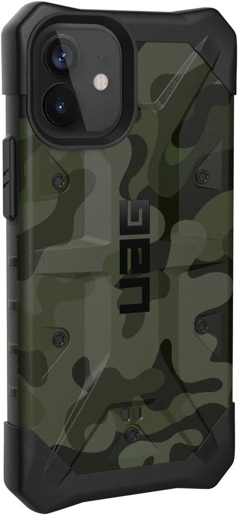 URBAN ARMOR GEAR UAG-IPH20S-FC Iphone 12 Mini (5.4) 2020 Compatible Shockproof Case, PATHFINDER SE Forest Camo image number 3