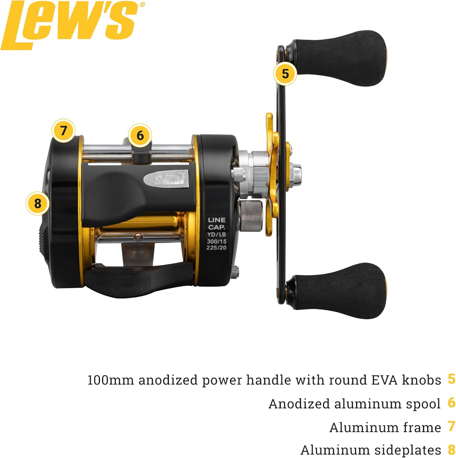 Lew'S Fishing Lew'S Speed Cast SC600 Reels image number 1