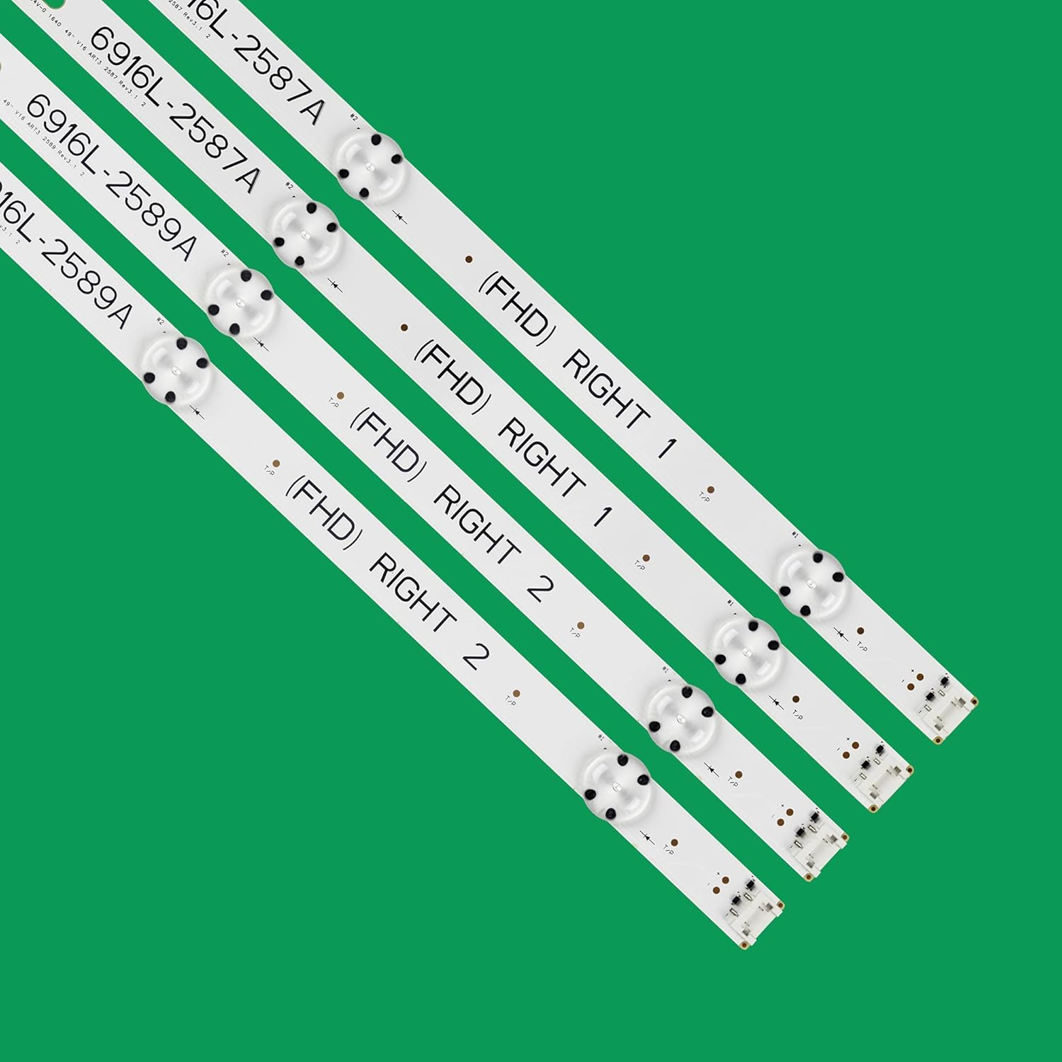 ALMVIS LED Backlight Strip 49LH5700 49LH6000 49LH6000-DB 49LH6000-SB 49LH6000-UB 49LH6600 49LH6610 49LH6680 49LH6600-NB 49" V16 ART3 LED TV Light(2 Set) image number 5