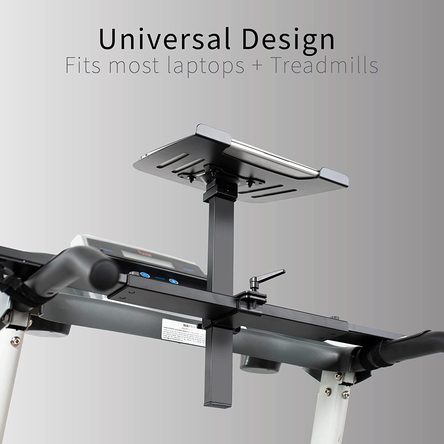 VIVO Universal Laptop Treadmill Desk, Adjustable Ergonomic Notebook Mount Stand for Treadmills Stand-Tdml1 image number 3