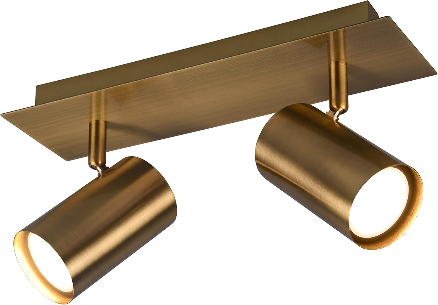 Trio Leuchten Marley 802400204 Spotlight Bar Metal Antique Brass Exclusive 2X GU10