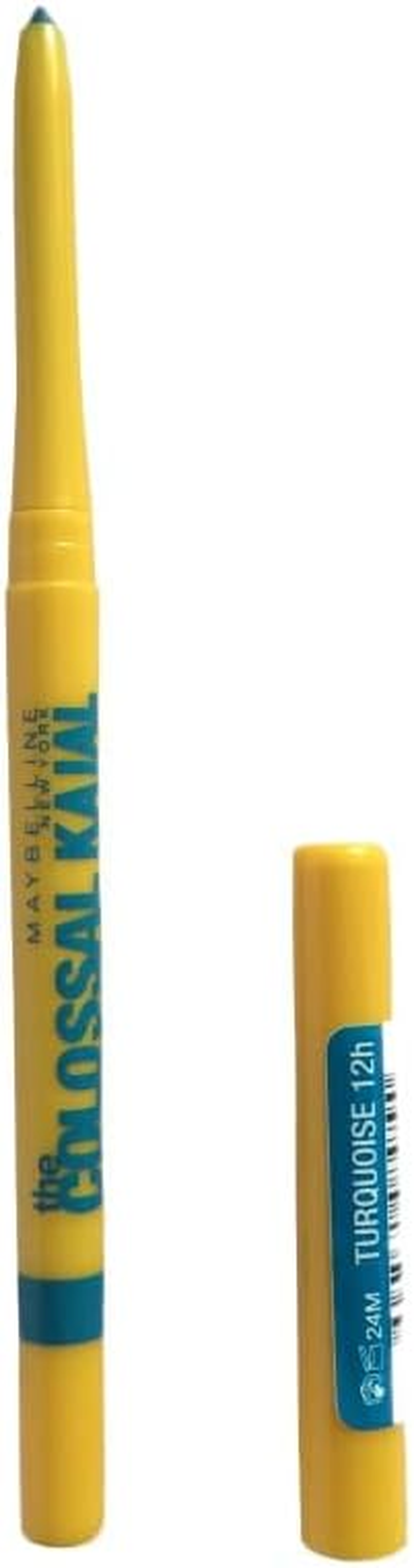 Maybelline the Colossal Kajal 12H Turquoise Eye Liner Pencil image number 1