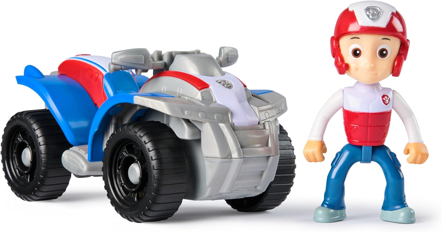 PAW Patrol, Ryder&rsquo;S ATV Toy Vehicle with Collectible Action Figure, Sustainably Minded Kids Toys for Boys & Girls Ages 3 and Up image number 1