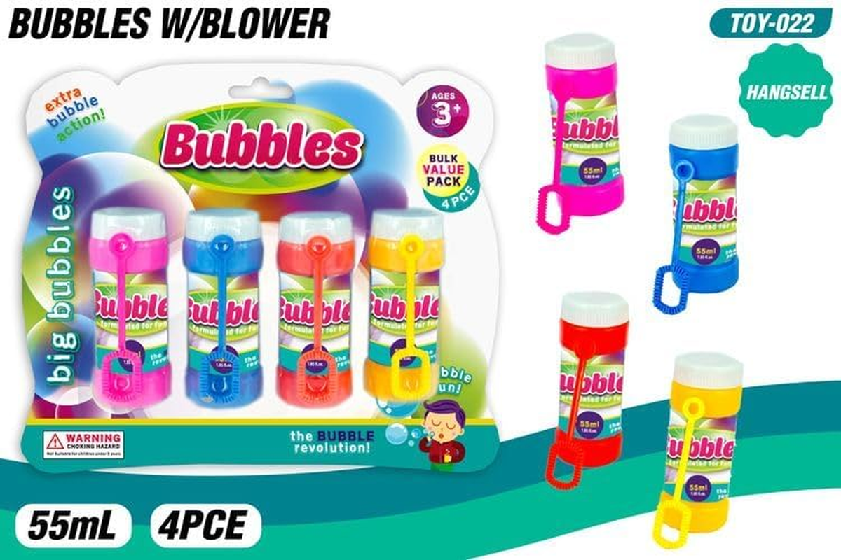 Yatsal Bubbles with Blower 55 Ml (Pack of 4) image number 2