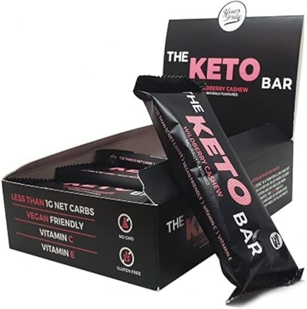 Yours Truly Wildberry Cashew the Keto Bars 10X 40 G image number 1