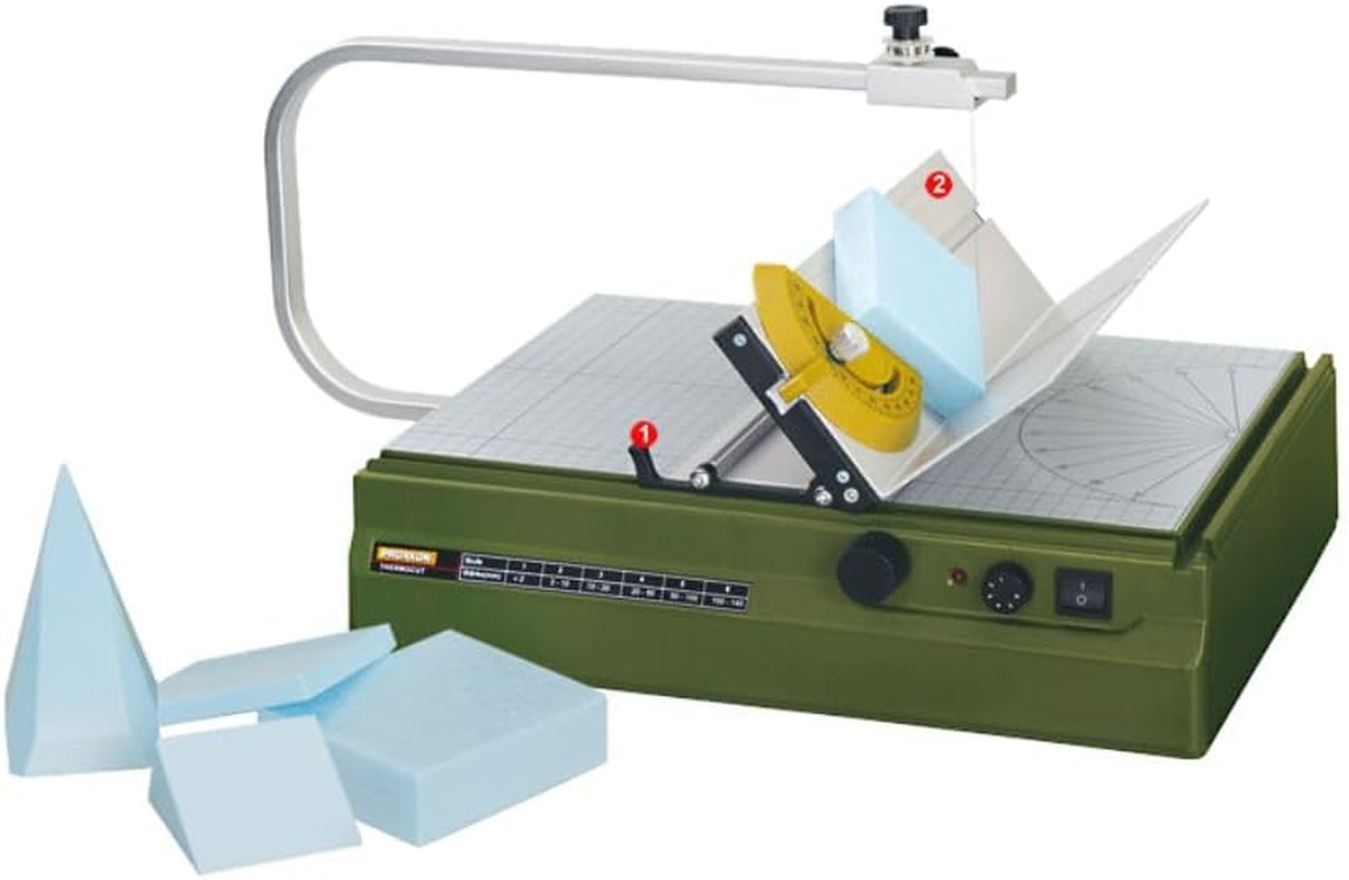 Proxxon Thermocut Stop TA 300 (Accessory for Thermocut 230/E Hot Wire Cutting Device, Aluminium, High Pressure Surface 100 Mm) 27078