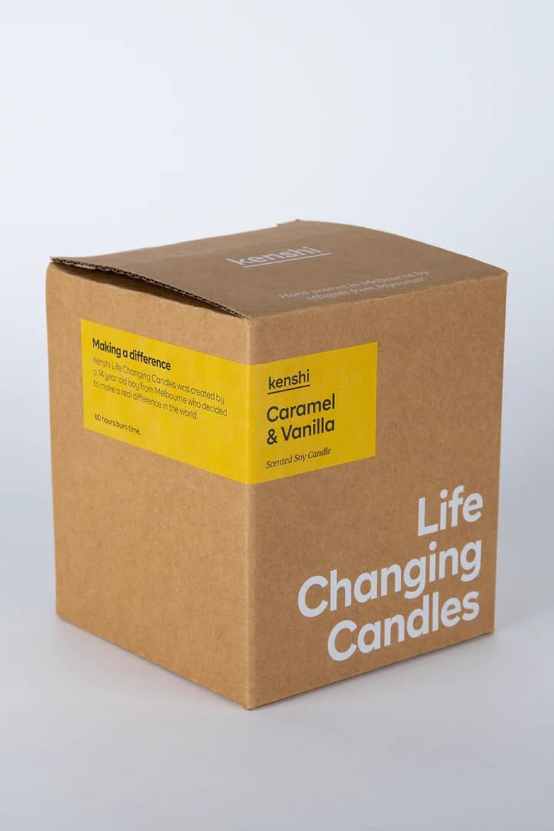 Kenshi Caramel and Vanilla Life Changing Candle 400 G image number 4