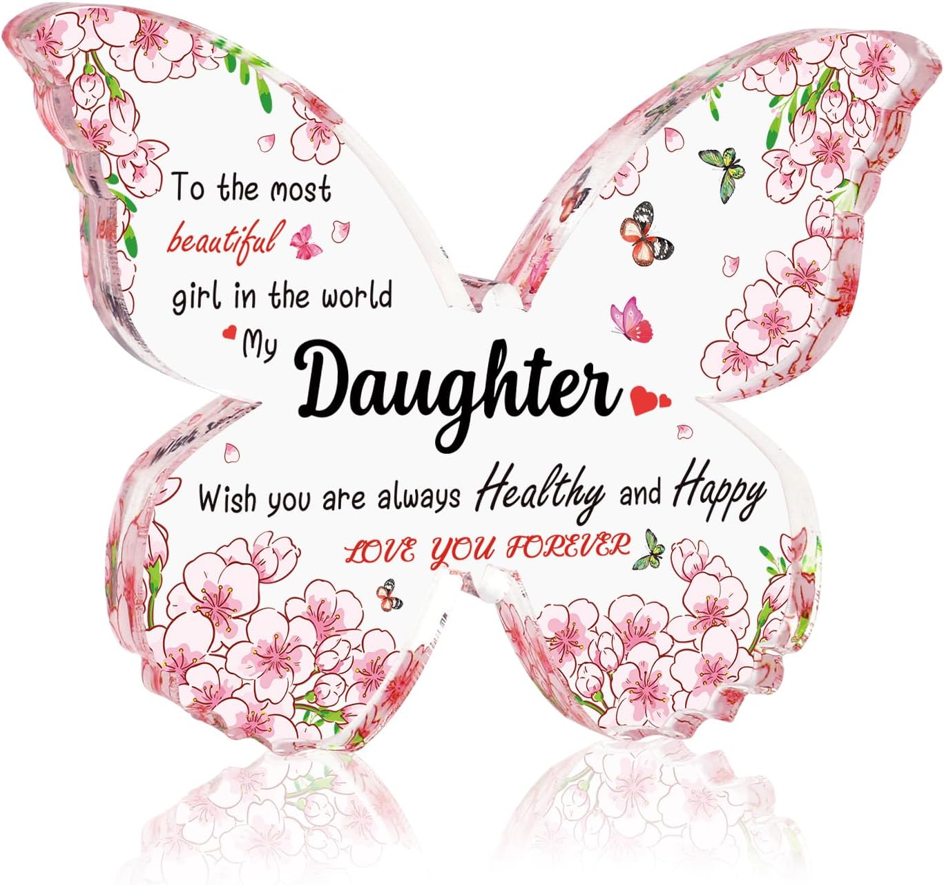 Plaques Women Birthday Gifts for Women Mom Dad Sister Grandma Aunt Gifts Gift from Daughter Granddaughter Gifts from Grandma Christmas Thanksgiving New Year Birthday Gift