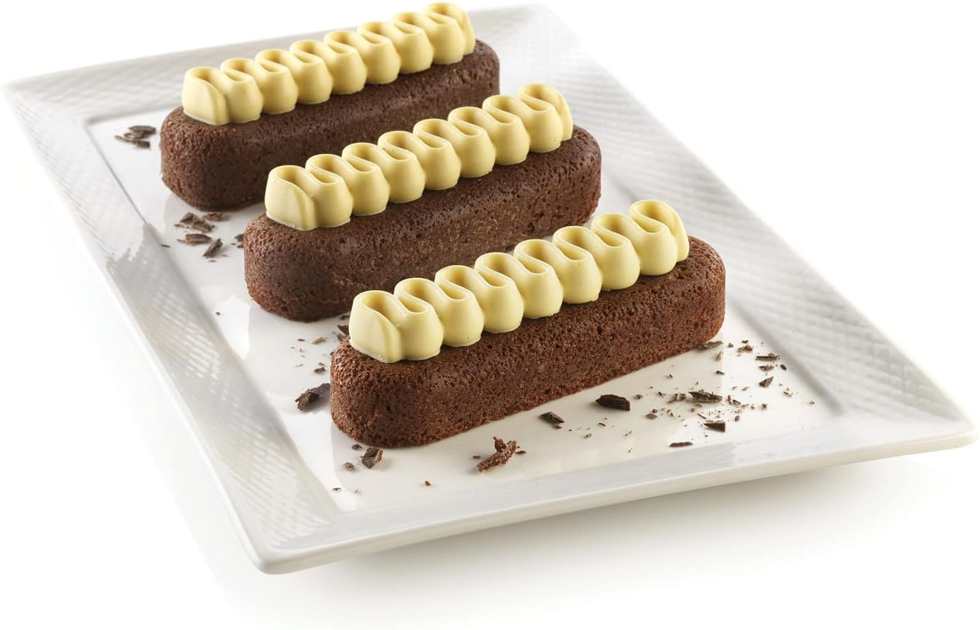 Silikomart 25.275.13.0065 Kit Pop &Eacute;clair Silicone Mould, Grey image number 6