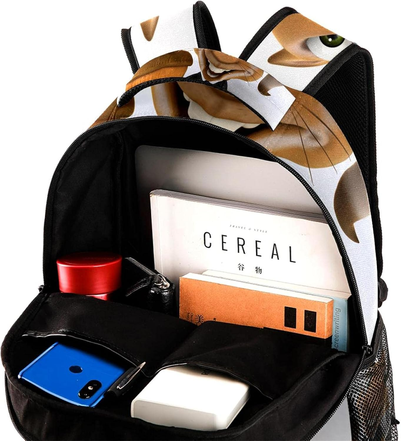 Adorable Squirrel Backpack Students Shoulder Bags Travel Bag College School Tote Backpacks image number 3