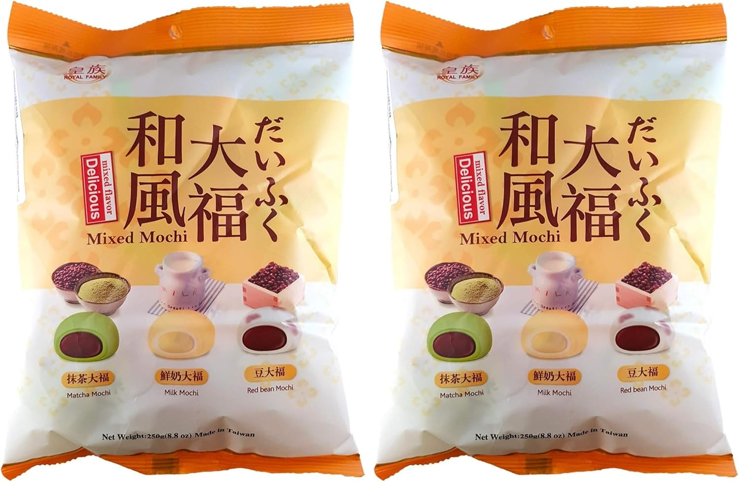 Royal Family Mixed Mochi 250 G, Pack of 2
