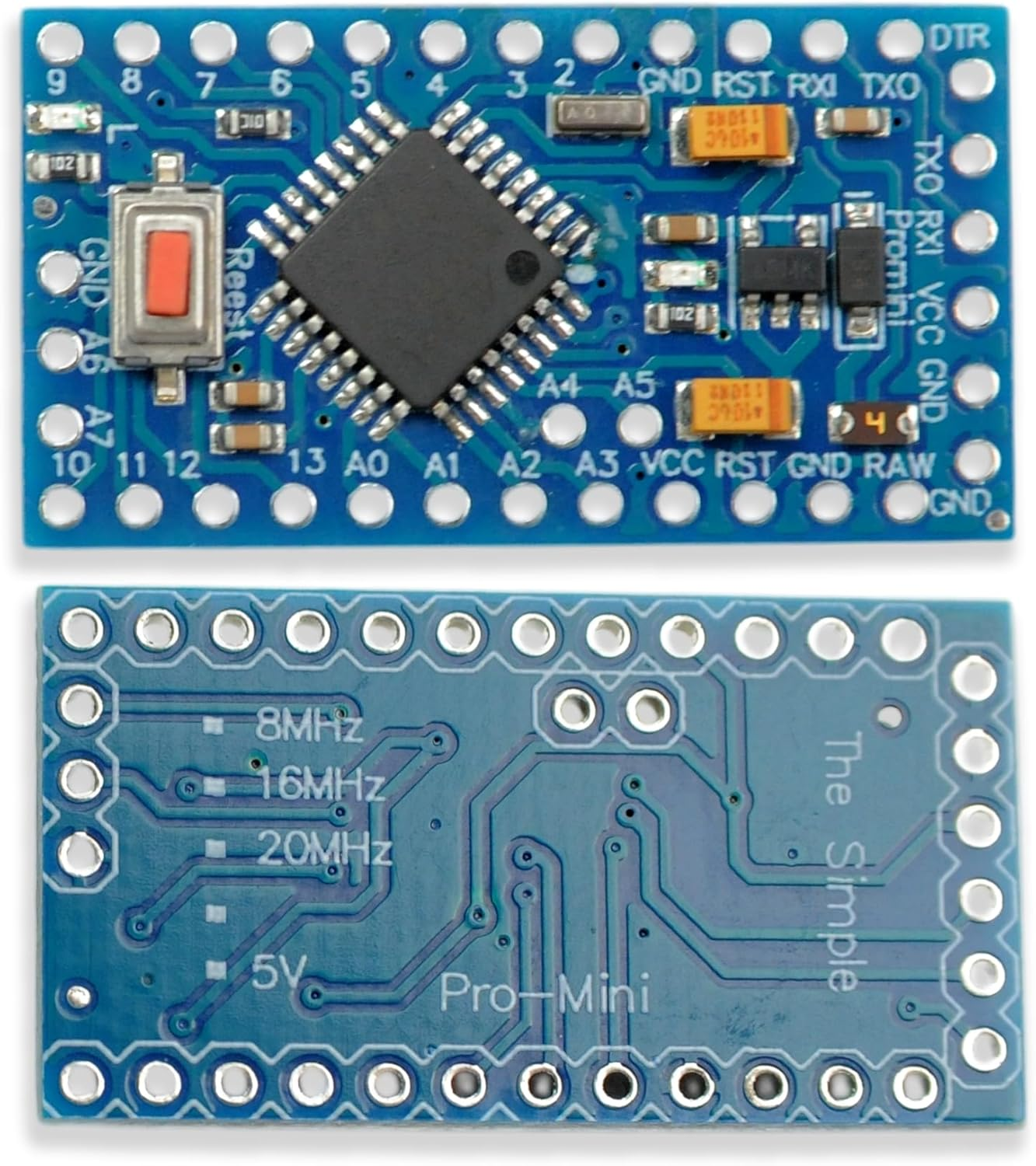 Lonely Binary 3-Pack Pro Mini Atmega328P 5V 16Mhz Development Boards Compatible with Arduino IDE