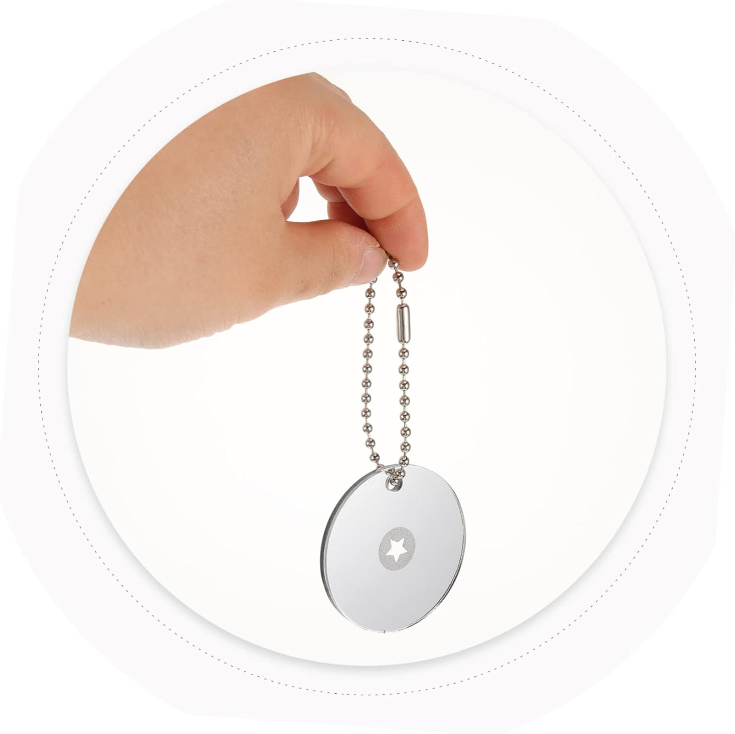 Outdoor Survival Signal Mirror Acrylic Lens Emergency Reflective Mirror for Camping Hunting Skiing Multifunctional Signaling image number 1