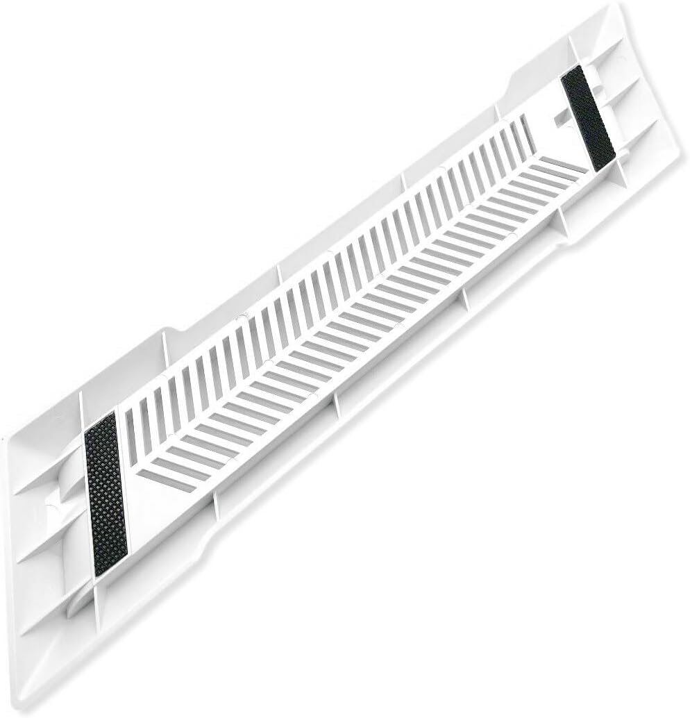 Kailisen PS4 Slim Vertical Stand for Playstation 4 Slim with Built-In Cooling Vents and Non-Slip Feet (White) - Black image number 5