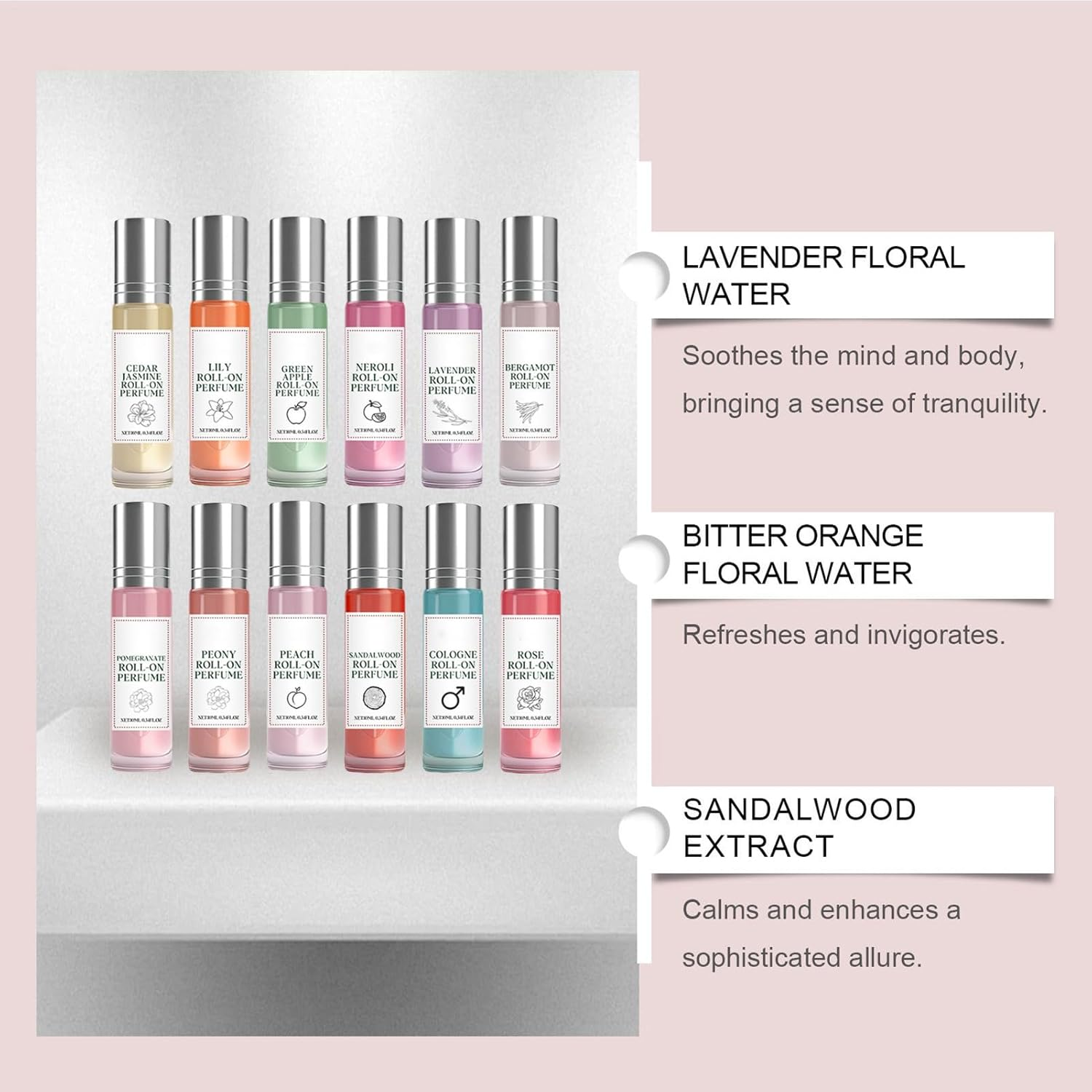 Christmas Perfume Set - Long-Lasting Scent - Elegant Fragrance,For Commuting Dating Party Night Out Business Social Casual Gatherings Christmas