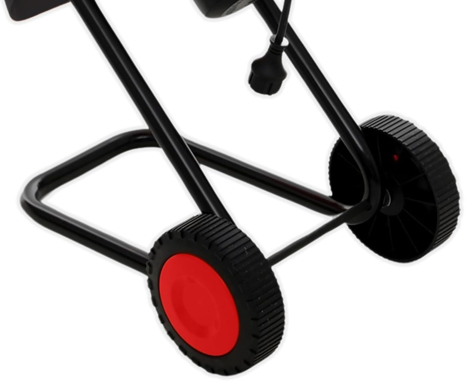 King Tech Garden Shredder 2500W Electric Wood Chipper Powerful Leaf Tree Branch Multi-Purpose Mulcher Portable Wheels with Bag