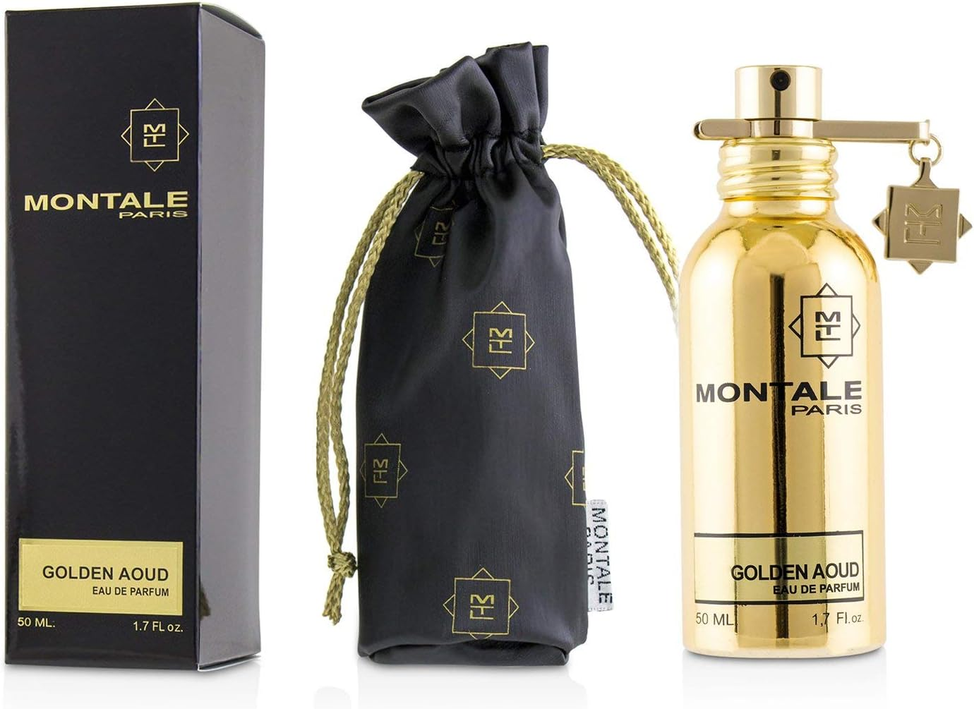 Montale Golden Aoud Eau De Parfum Spray for Unisex 50 Ml