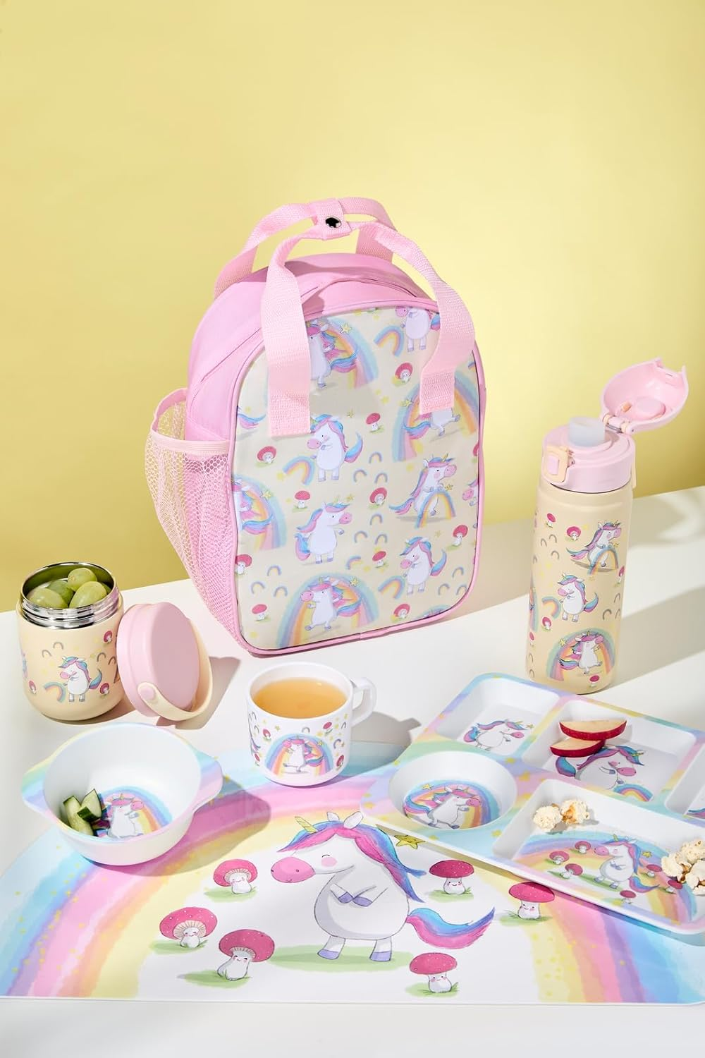 Maxwell & Williams Jedda Robaard Magical Tales Double Wall Insulated Food Container 300ML Unicorn Gift Boxed image number 3