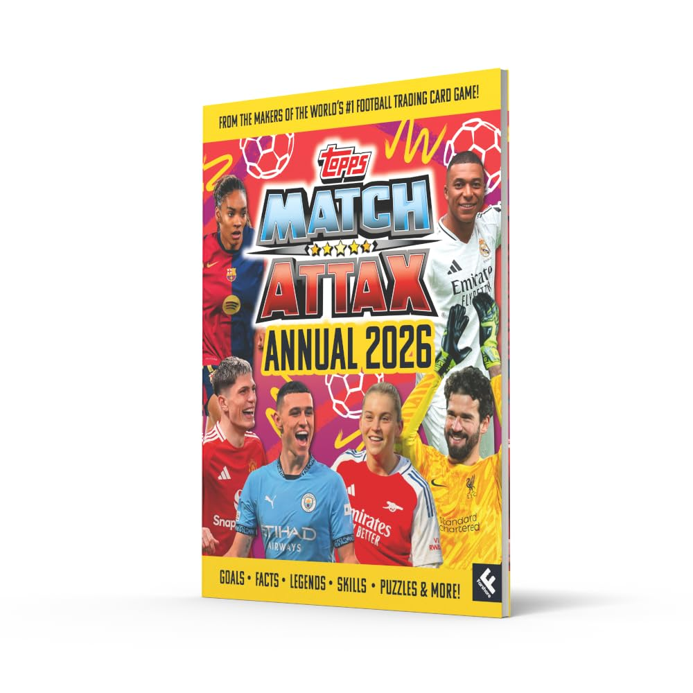 Match Attax Annual 2026: the Best Official Illustrated Football Annual, Brand New for 2026 and Full of Action &ndash; the Perfect Gift for Footy-Loving Kids and Teens This Christmas! image number 2