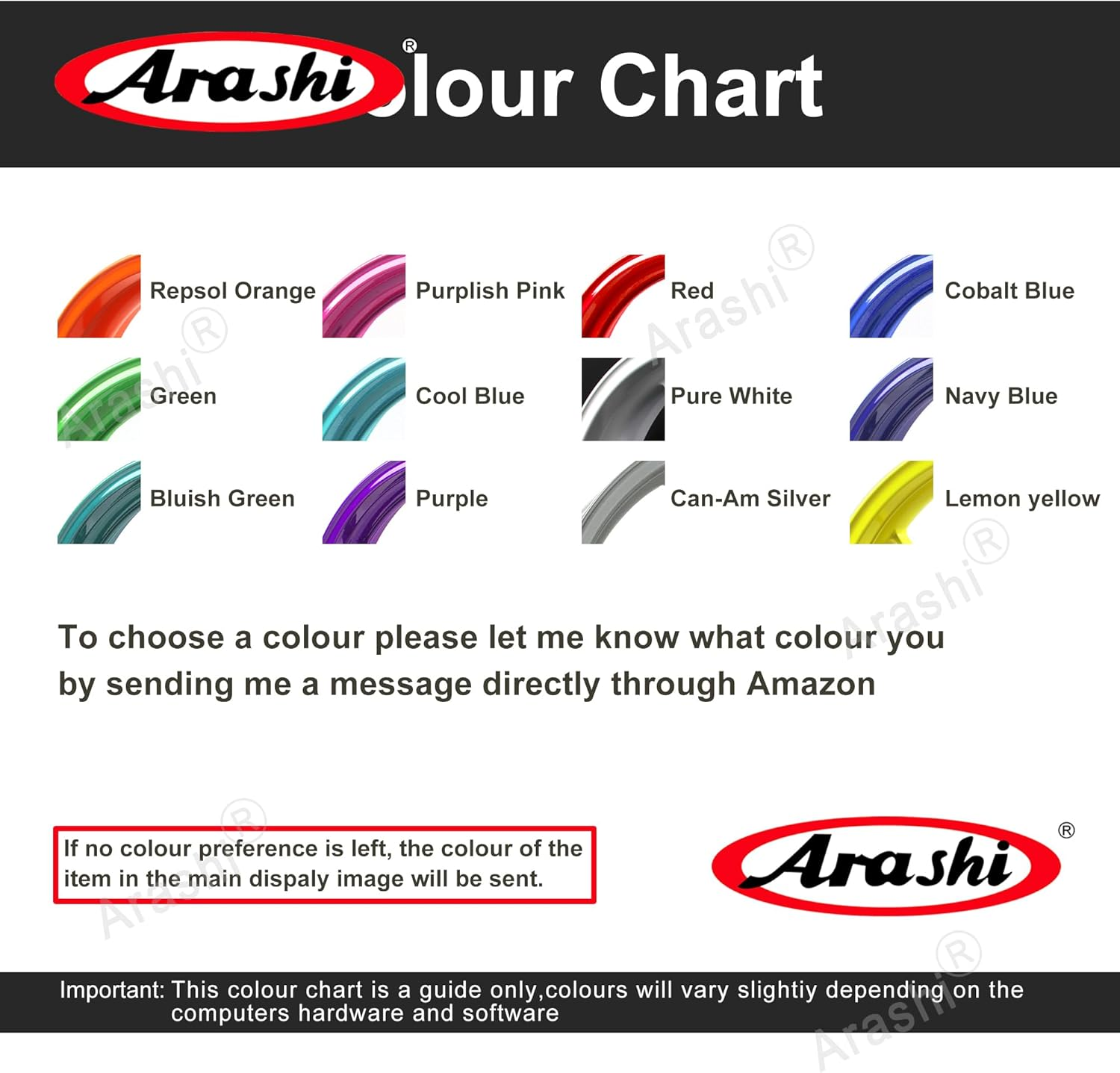 Arashi Front Wheel Rim and Brake Discs Rotors for Suzuki GSXR 600 750 2006-2007, GSXR 1000 2005-2008, Motorcycle Replacement Accessories Parts Matte Black image number 1