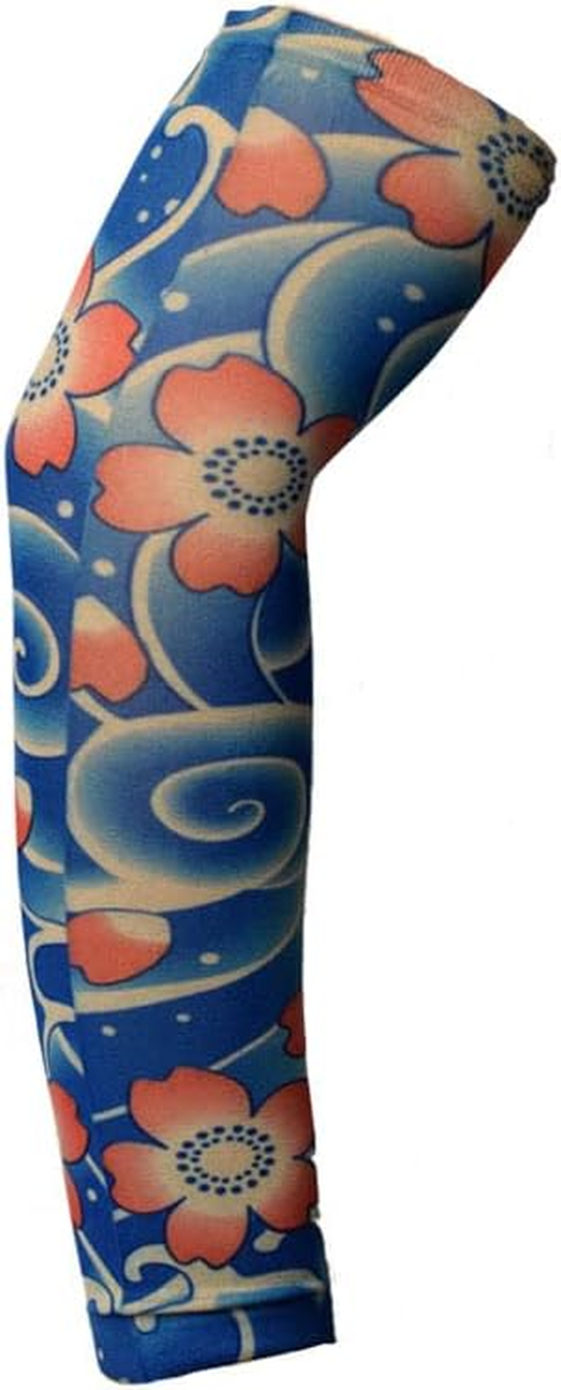 LORJE Tattoo Sleeves, 7Pcs Stretchy Arm Sleeves Fake Tattoos Sleeves to Cover Arms Sun Protection Sleeves Costume Tattoo Sleeve Covers Temporary Designs Tribal Tattoo Sleeve image number 1