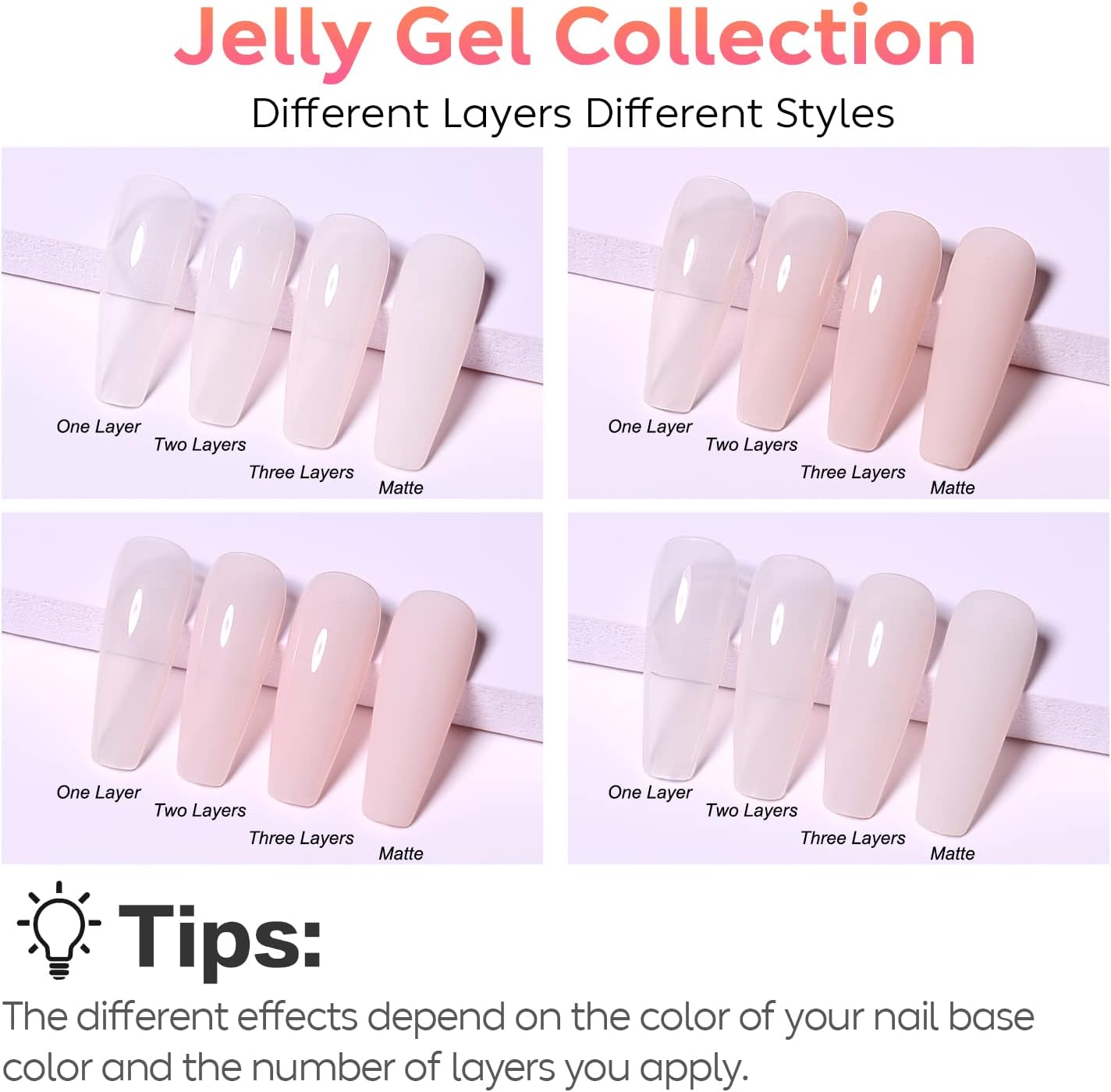 AIMEILI Gel Nail Polish Set 4 X 10ML image number 5