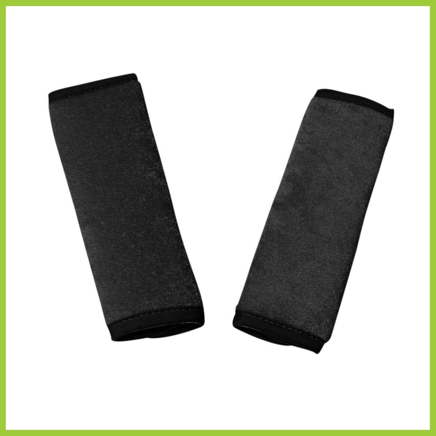 Playette Reversible Car Seat Strap Covers, Black image number 2