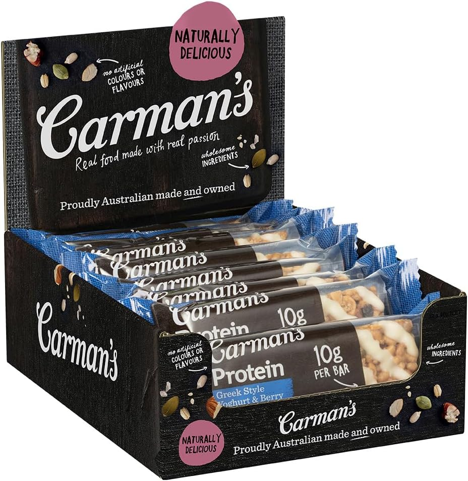 Carman'S Protein Bars Coconut, Yoghurt & Roasted Nut 6X200G (Pack of 30) image number 5