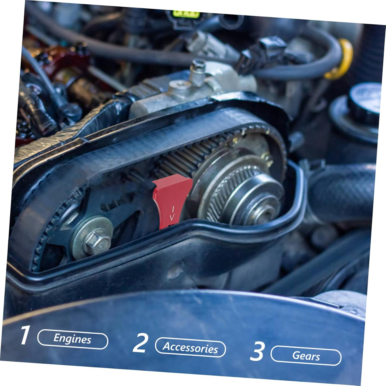 CHICAMPERA Camshaft Tool Fastener for Auto Belt Alignment Tool Timing Shaft Holder image number 3