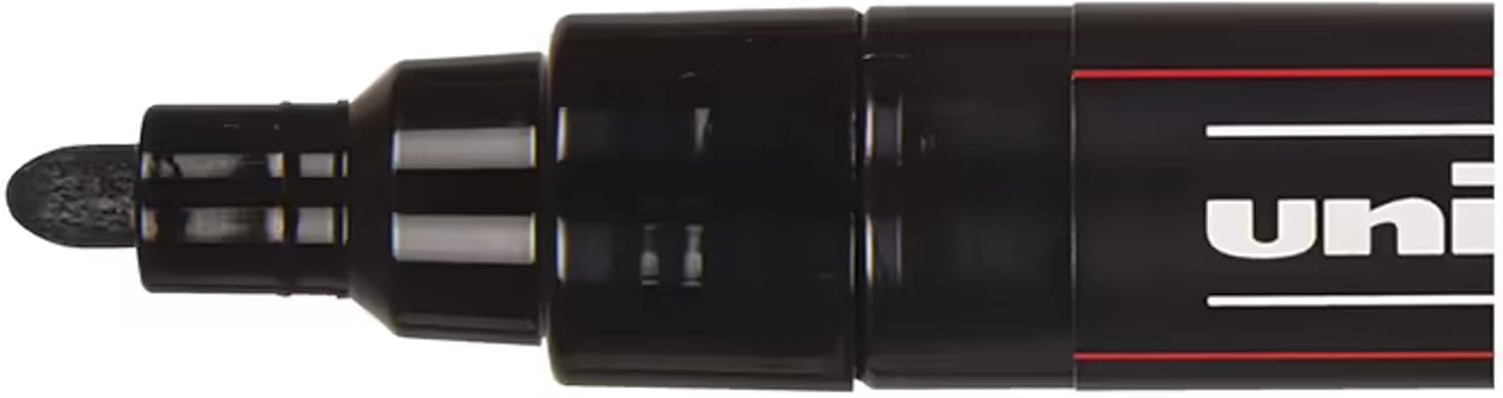 Posca PC5M 2.5Mm Medium Bullet Tip Marker, Black/White (4 Piece Set) image number 2