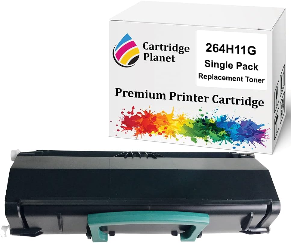 Cartridge Planet Compatible Toner Cartridge for Lexmark X264H11G (9,000 Pages) for Lexmark X264DN X363DN X364DN X364DW