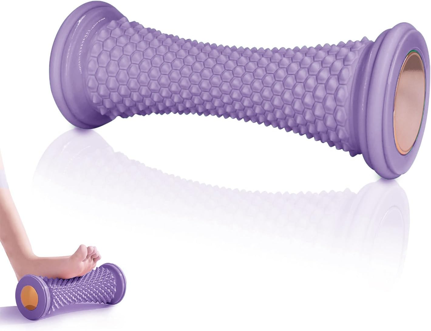 Foot Massage Roller for Plantar Fasciitis, Foot Massager for Pain Relief, Heel Spurs, Arch Pain, Portable Massage Therapy Tool to Improve Circulation for Home, Office, Travel