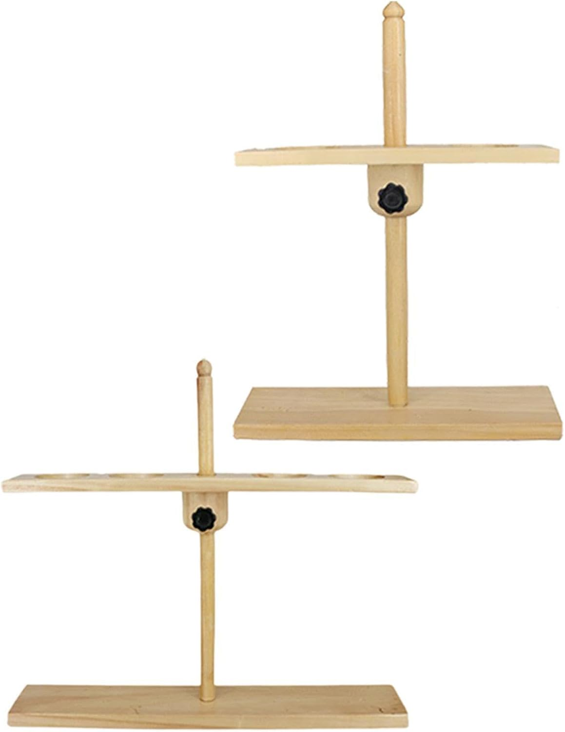 Eigell Funnel Holder Lab Tool with Base for Chemistry Applications, 2 Holes