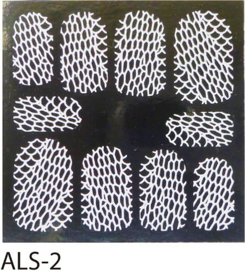 Beauty Nailer ALS-2 Nail Stickers, Net Lace Stickers, ALS-2 image number 3
