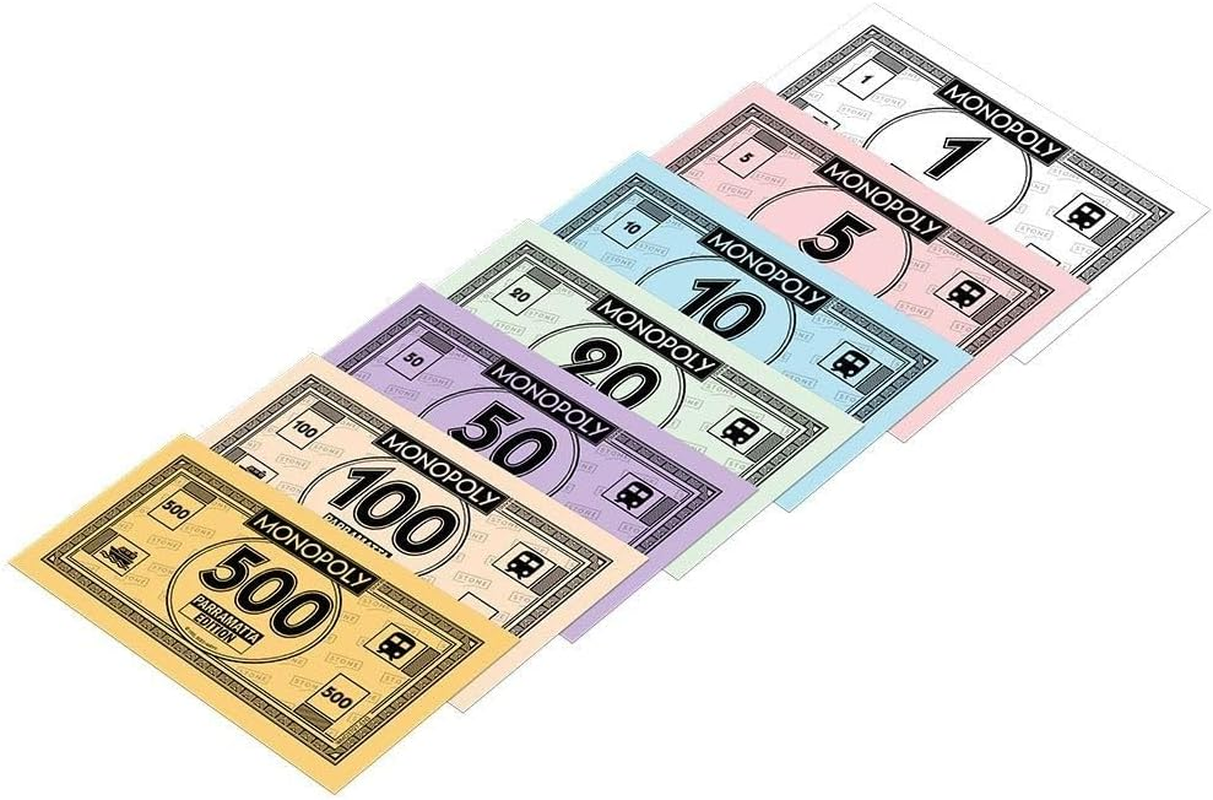 Monopoly: Parramatta Edition Board Game, Australia, New South Wales, One Size (WM03797-EN3-6) image number 2