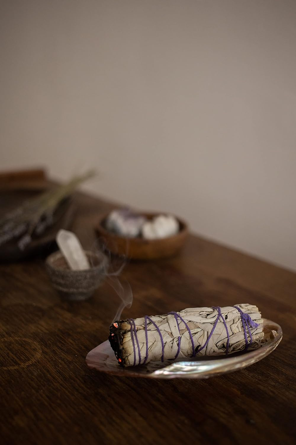 Cleansing Sage Smudge Sticks Palo Santo Wood Healing Cleanse and Purify the Energy in Your Home or Persons Peace and Calm Provides Clarity Clears Blocked Energy image number 5