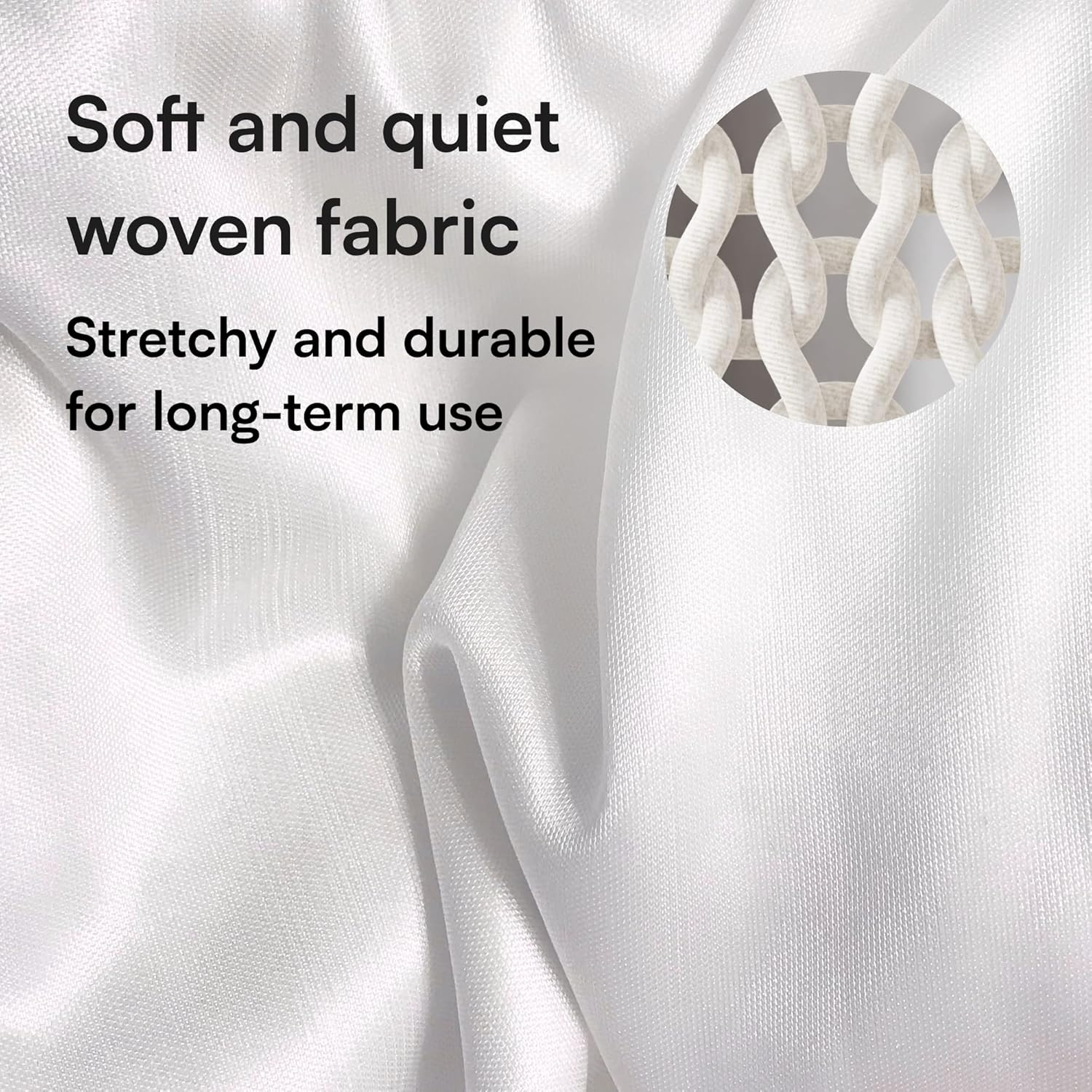 Niagara 4 Pack of Pillow Protectors with Zipper, Standard Size, Effective Dust Protection, Quiet, Stay in Place Pillow Covers, Breathable Case for Pillow Lifespan Extention (20X26 Inches) image number 4