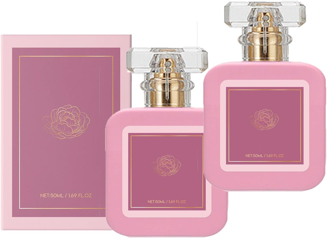 Delicate Perfume for Women - Romantic Vanilla & Fruity Fragrance, Long-Lasting Spray for Everyday Use, Skin-Friendly, Refreshing & Charming Scent,Charming with Strawberry Scent for Women (1Pcs)