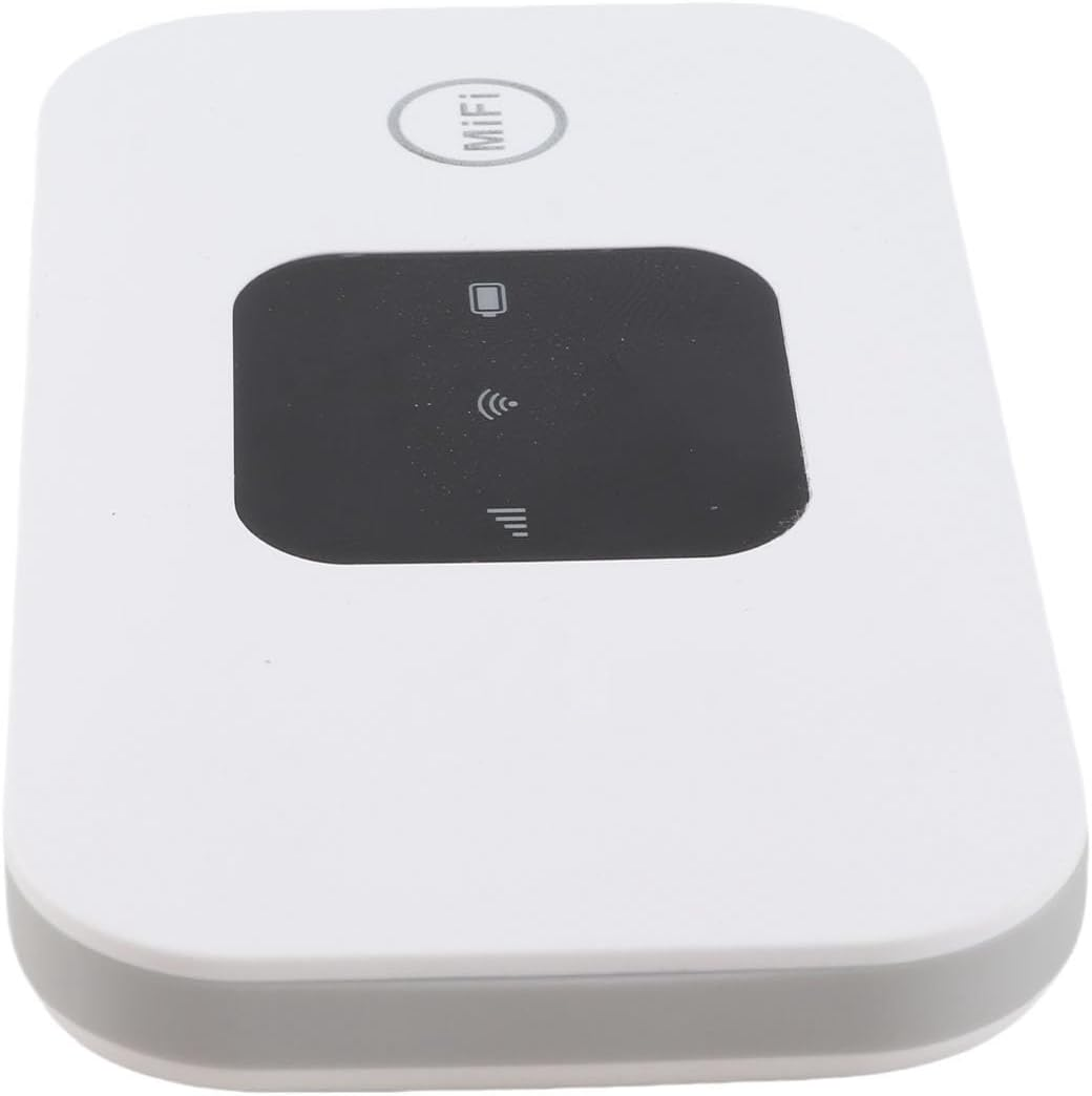 CHICIRIS Portable Wifi, White 4G Mobile Hotspot Wifi Router High Speed Compact Design Support 10 Users for Phone Laptop Desktop Tablet, Battery Included for Car Business Travelers Outdoor 8 10 Linux image number 3