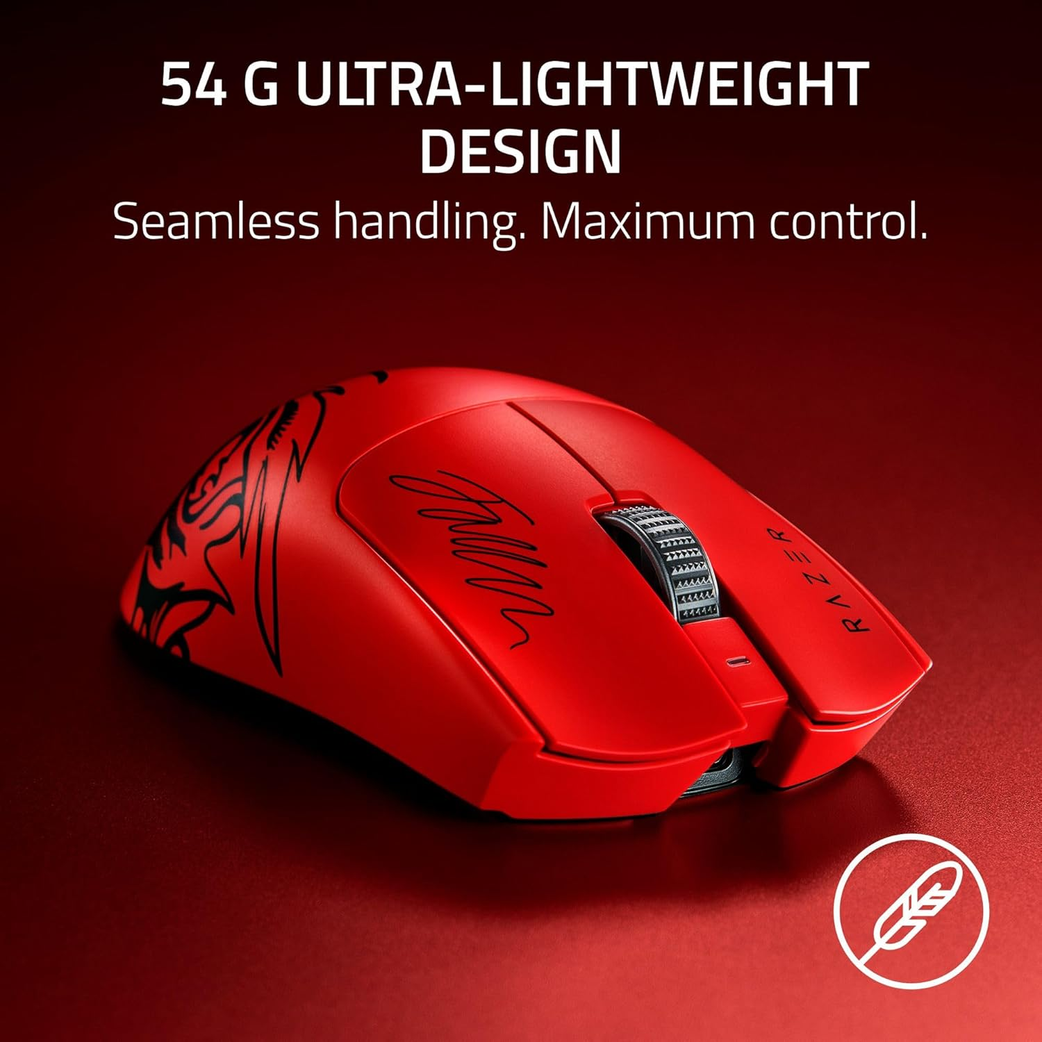 Razer Viper V3 Pro - Ultra-Lightweight Wireless Symmetrical Esports Gaming Mouse - Faker Edition image number 4