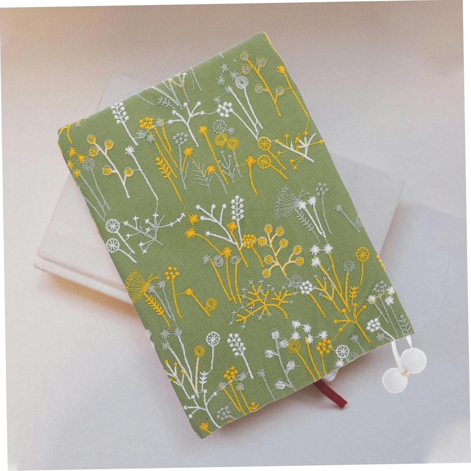 HYTROVE Book Cover Protective Cover Book Protector Book Covers for Textbooks Transparent Bible Cover Book Case Cover Clear Book Covers Display Books Book Sleeve Foldable Book Covers Cloth image number 4