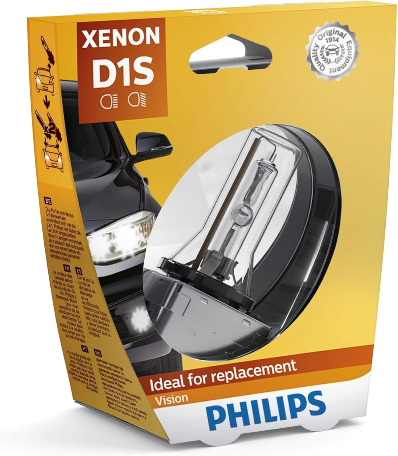 Philips 85V 35W D1S Xenon Vision Car Headlight Bulb