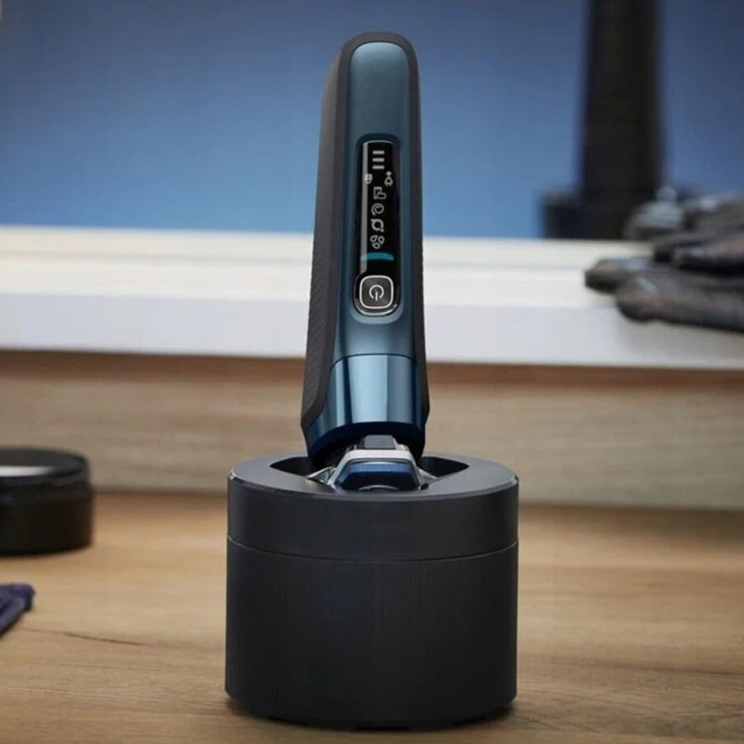 Quick Clean Pod Replacement Fit for Philips Norelco Series 5000 Series 7000 & Series 9000, 1 Pack, Black image number 5