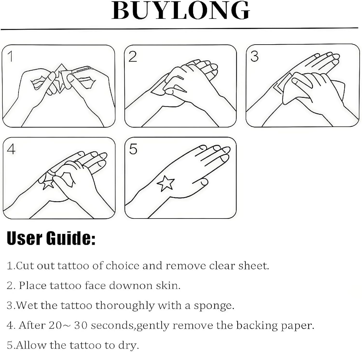 BUYLONG Sea World Painted Animal Tattoo Stickers - Kids Water Colour Animal Temporary Tattoos 67 Styles for Girls Boys Body Arm Shoulder Tattoo Stickers Birthday Party Decoration Supplies Kids Gifts